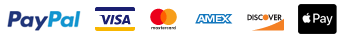 We accept credit cards and PayPal.